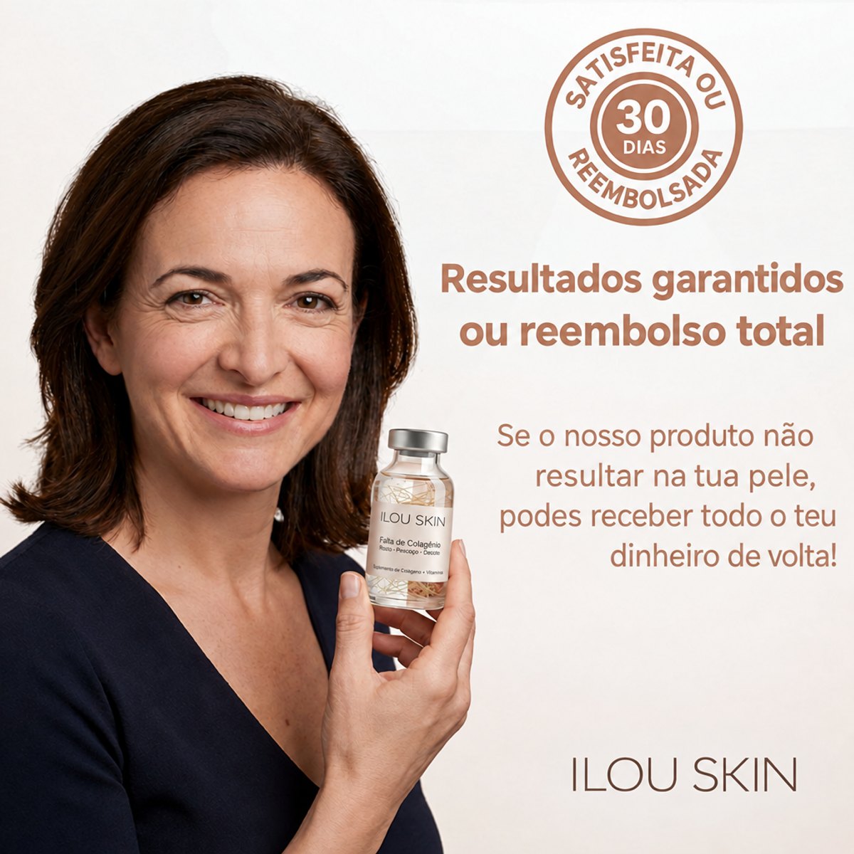Ilou Skin Sérum Coreano de Péptidos de Seda