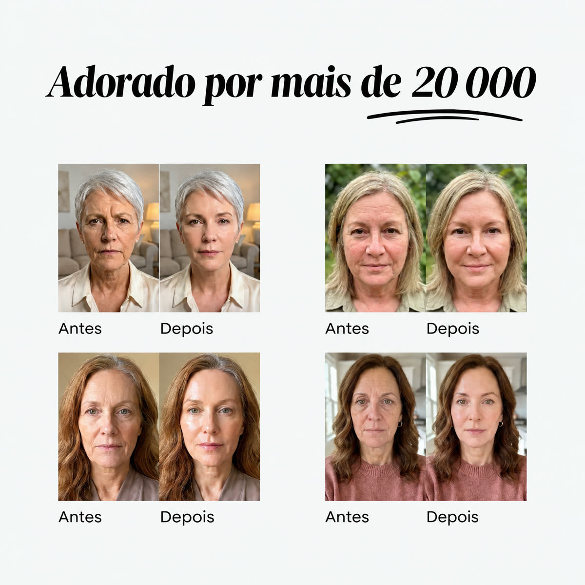 Adorado por mais de 20 000